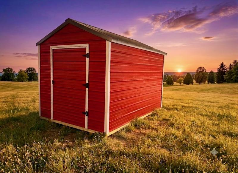Portable Sheds pictured on Almost Home’s website